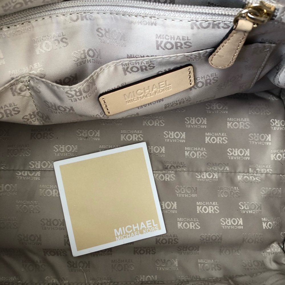 Michael Kors Large Satchel Monogram Coffee (It Co… - image 6